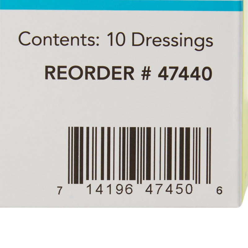ComfortFoam™ Border Lite Thin Foam Dressing 4 X 4 Inch With Border Waterproof Backing Silicone Adhesive Square Sterile (1003181_BX) 10/BX