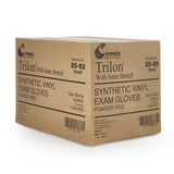 Trilon® Exam Glove Small NonSterile Vinyl Standard Cuff Length Smooth Clear Not Rated WITH PROP. 65 WARNING (264524_CS) 1000/CS