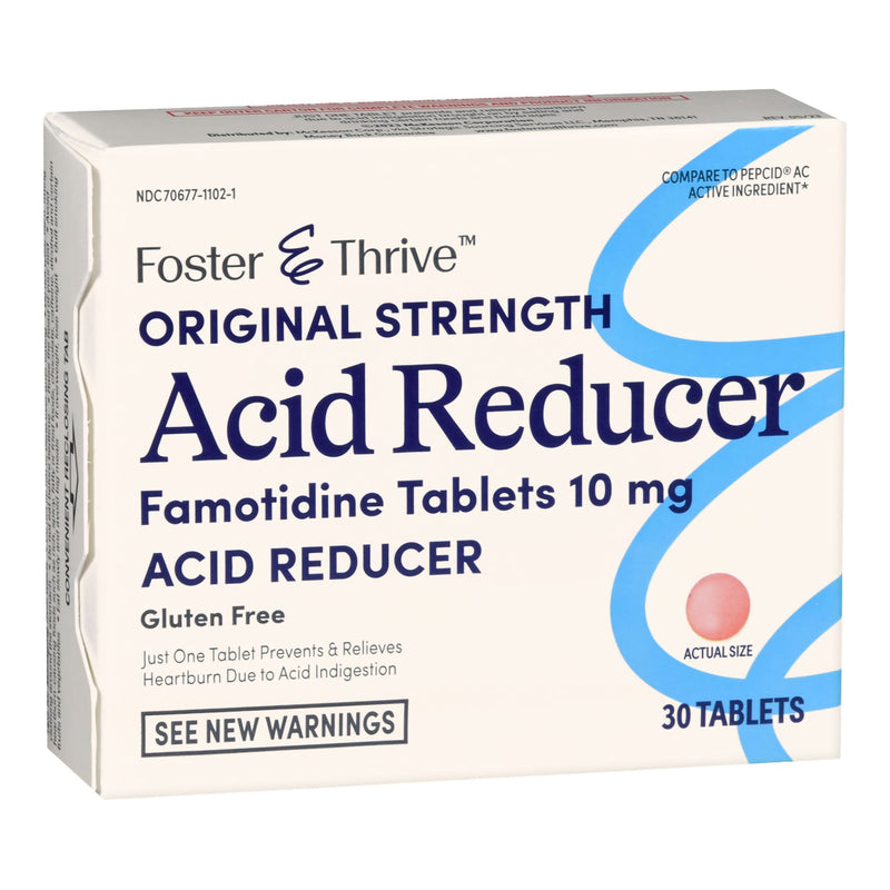 Foster & Thrive™ Antacid 10 mg Strength Tablet 30 per Box (1238997_BX) 30/BX