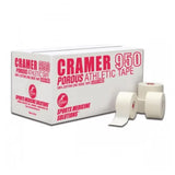 Cramer® 950 Athletic Tape White 1 Inch X 15 Yard Cotton / Zinc Oxide NonSterile (839899_CS) 48/CS