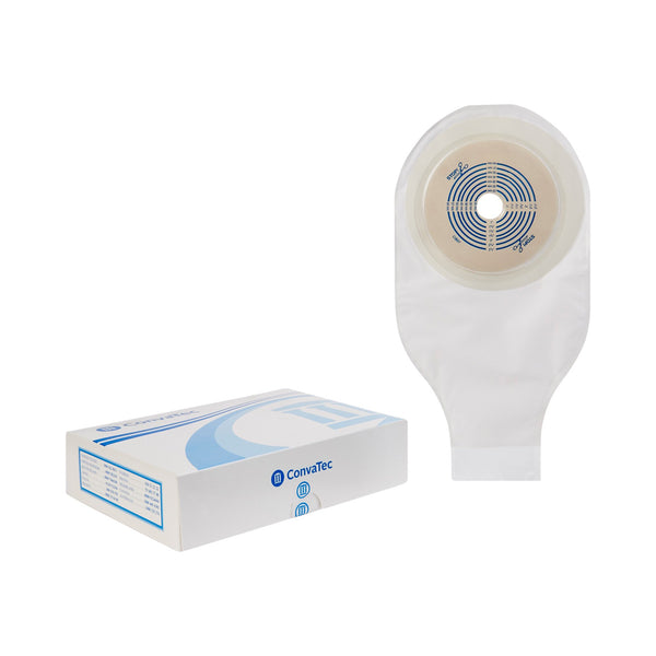 ActiveLife® Colostomy Pouch One-Piece System 12 Inch Length Flat, Trim To Fit 3/4 to 2-1/2 Inch Stoma Drainable (149320_BX) 10/BX
