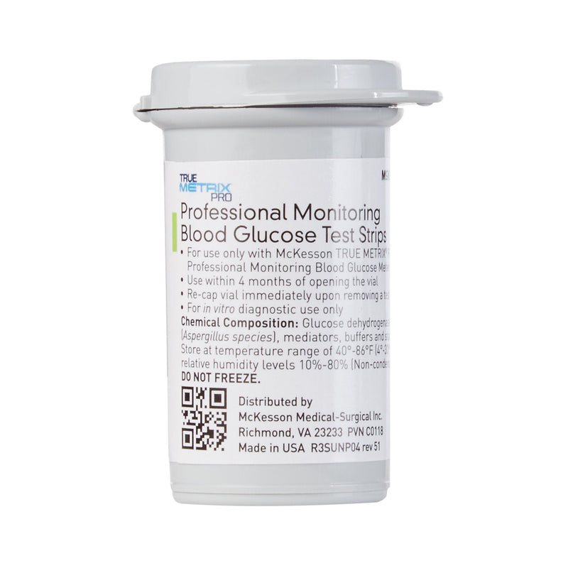 McKesson TRUE METRIX® PRO Blood Glucose Test Strips 100 Strips per Pack (960297_BX) 100/BX