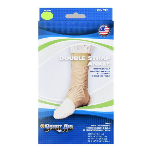 Sport Aid™ Ankle Support Medium Hook and Loop Strap Closure Foot (201298_EA) 1/EA