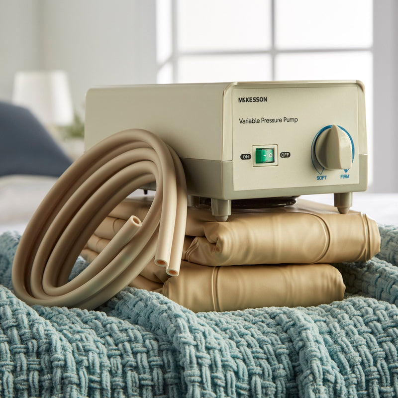 McKesson Variable Pressure Pump and Mattress Pad System Pressure Redistribution 78 L X 36 W Inch For Mattresses (1128902_EA) 1/EA