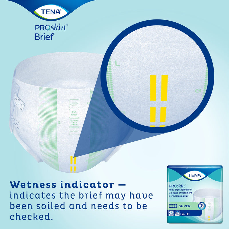 TENA ProSkin™ Super Unisex Adult Incontinence Brief X-Large Disposable Heavy Absorbency (628594_BG) 15/BG