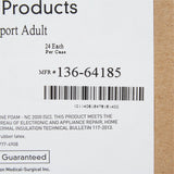 McKesson Head Positioner 9 W X 8 L X 4-1/2 H Inch Foam Freestanding (929212_CS) 24/CS