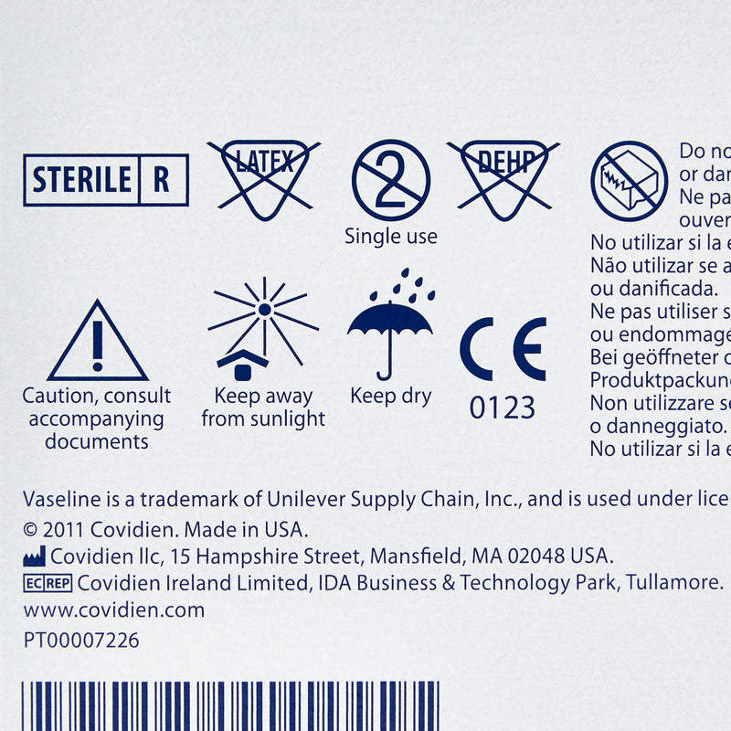 Vaseline® Petrolatum Impregnated Dressing Strip 1 X 8 Inch Sterile (167694_BX) 50/BX