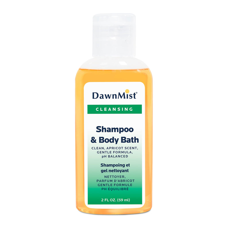 DawnMist® Shampoo and Body Wash 2 oz. Flip Top Bottle Apricot Scent (327503_EA) 1/EA
