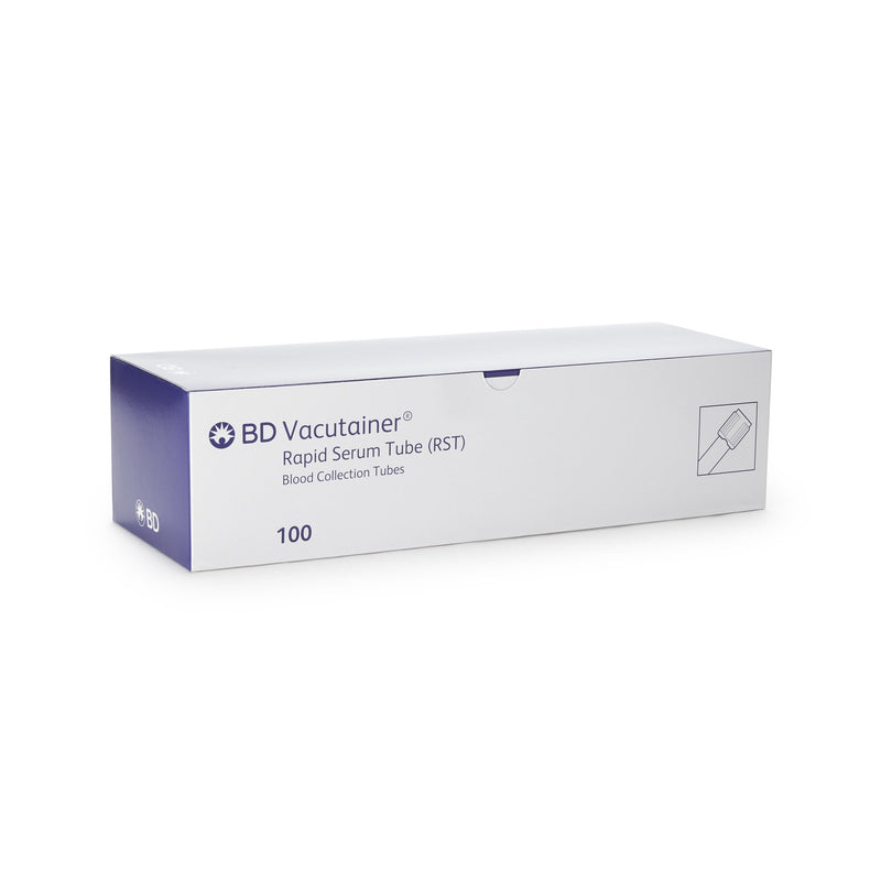 BD Vacutainer® Venous Blood Collection Tube Clot Activator Additive 5 mL BD Hemogard™ Closure Polyethylene Terephthalate (PET) Tube (732877_CS) 1000/CS