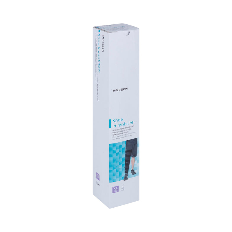 McKesson Knee Immobilizer X-Large Up to 36 Inch Thigh Circumference 20 Inch Length Left or Right Knee (1159095_EA) 1/EA