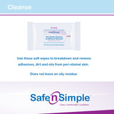 Safe n Simple™ Adhesive Remover Wipe 50 per Pack (704616_PK) 50/PK