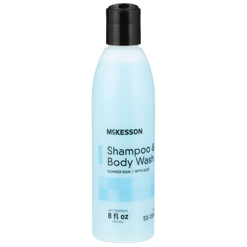 McKesson Shampoo and Body Wash 8 oz. Flip Top Bottle Summer Rain Scent (877018_CS) 48/CS