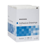McKesson Non-Adherent Dressing with Adhesive 3 X 4 Inch Sterile 1 per Pack (1086175_CS) 1200/CS
