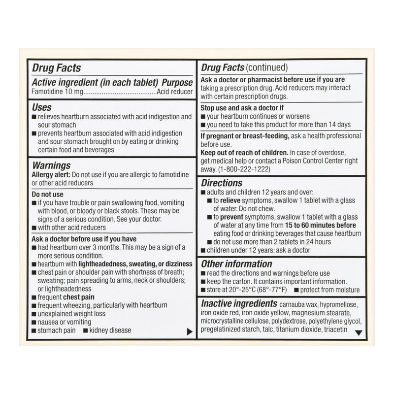 Foster & Thrive™ Antacid 10 mg Strength Tablet 30 per Box (1238997_BX) 30/BX