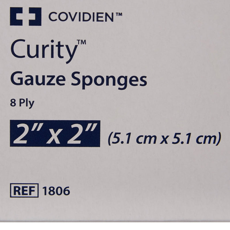 Curity™ Gauze Sponge 2 X 2 Inch 8-Ply Sterile 2 per Pack (401579_TR) 50/TR