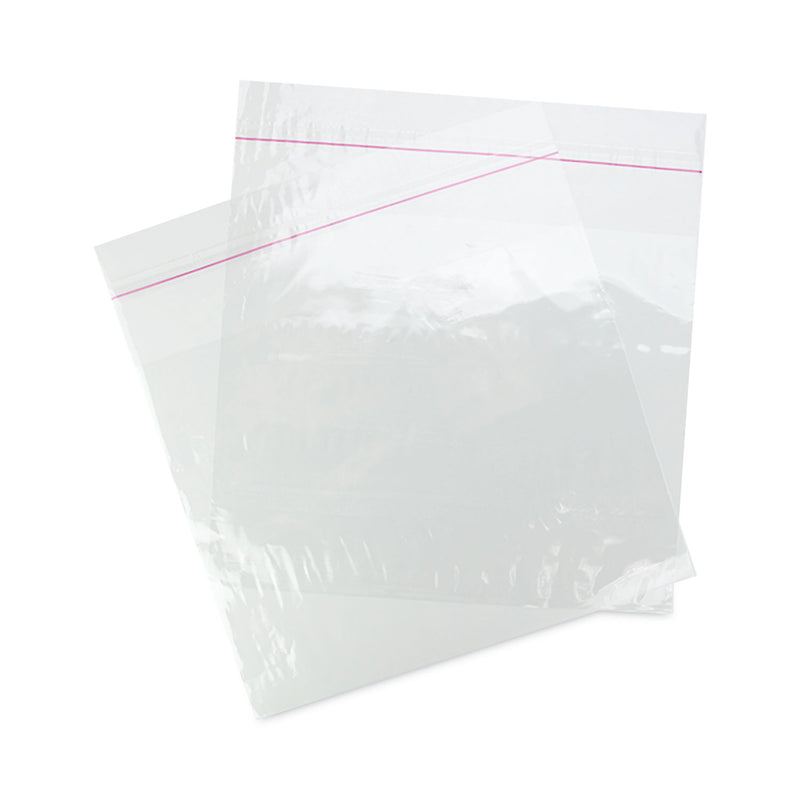 Sandwich Bags with Resealable Tape Closure, 10" x 8", Clear, 1,000/Carton (MGPPP1083LIP) Case of 1000