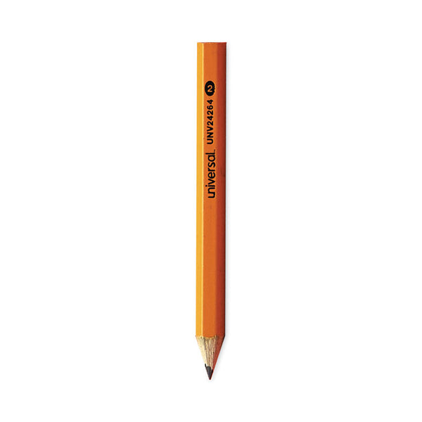 Universal™ Golf and Pew Pencil, HB (#2), Black Lead, Yellow Barrel, 144/Box (UNV24264)