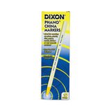 Dixon® China Marker, White, Dozen (DIX00092)