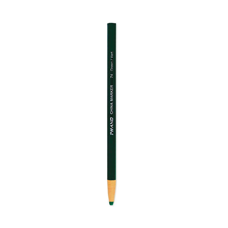 Dixon® China Marker, Green, Dozen (DIX00074)