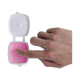 LEE Sortkwik Fingertip Moisteners, 1 oz, Pink (LEE10400) Each