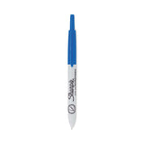 Sharpie® Retractable Permanent Marker, Extra-Fine Needle Tip, Blue (SAN1735792) 1 Dozen