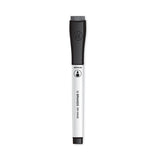 U Brands Chisel Tip Low-Odor Dry-Erase Markers with Erasers, Broad Chisel Tip, Black, Dozen (UBR2925U0112) 1 Dozen
