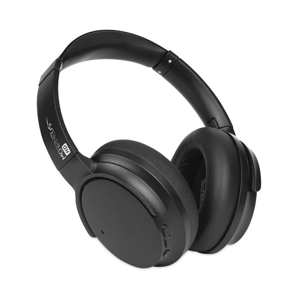 Morpheus 360® SYNERGY HD Wireless Noise Cancelling Headphones Bluetooth Headset with Microphone, 4 ft Cord, Black (MHSHP9550HD) Each