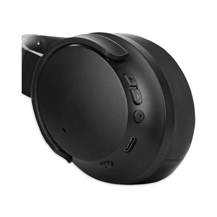 Morpheus 360® SYNERGY HD Wireless Noise Cancelling Headphones Bluetooth Headset with Microphone, 4 ft Cord, Black (MHSHP9550HD) Each