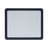 Universal® Recycled Cubicle Dry Erase Board, 15.88 x 12.88, White Surface, Charcoal Plastic Frame (UNV08165)