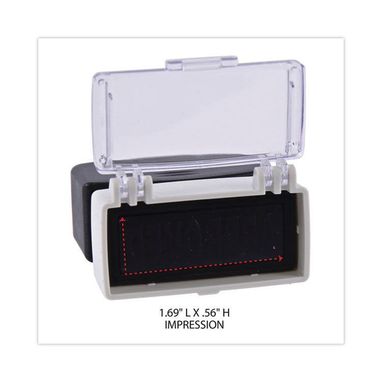 Universal® Message Stamp, URGENT, Pre-Inked One-Color, Red (UNV10070) Each