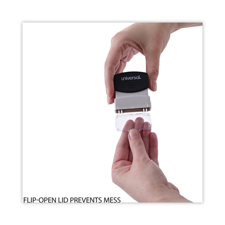 Universal® Message Stamp, URGENT, Pre-Inked One-Color, Red (UNV10070) Each