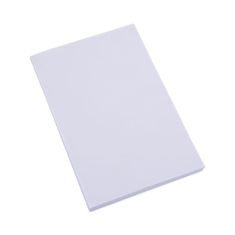 Universal® Scratch Pad Value Pack, Unruled, 4 x 6, White, 100 Sheets, 120/Carton (UNV35624)