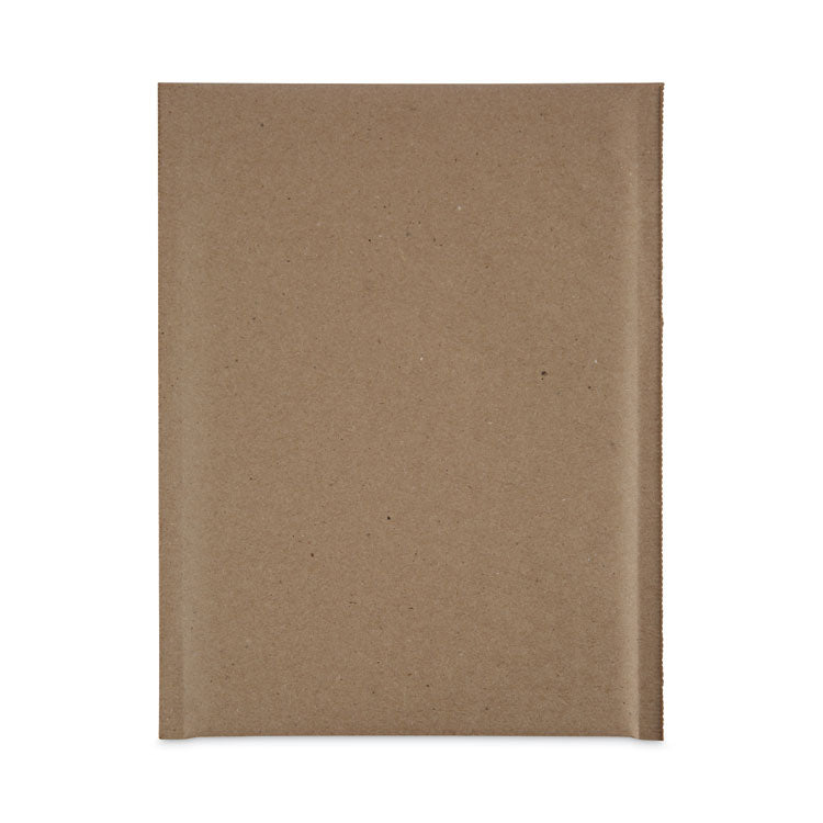 Universal® Natural Self-Seal Cushioned Mailer, #0, Barrier Bubble Air Cell Cushion, Self-Adhesive Closure, 6 x 10, Kraft, 200/Carton (UNV62425) Case of 200