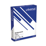 Universal® Deluxe Multipurpose Paper, 98 Bright, 20 lb Bond Weight, 8.5 x 11, Bright White, 500 Sheets/Ream, 10 Reams/Carton (UNV95200)