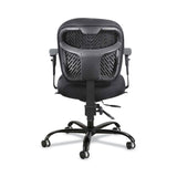 Safco® Alday Intensive-Use Chair, Supports Up to 500 lb, 17.5" to 20" Seat Height, Black (SAF3391BL)