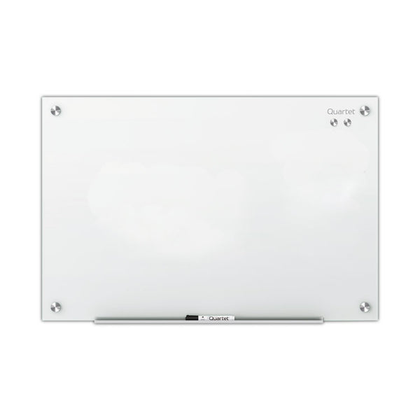 Quartet® Infinity Glass Marker Board, 48 x 36, White Surface (QRTG4836W)