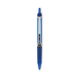 Pilot® Precise V5RT Roller Ball Pen, Retractable, Extra-Fine 0.5 mm, Blue Ink, Blue Barrel, Dozen (PIL26063)