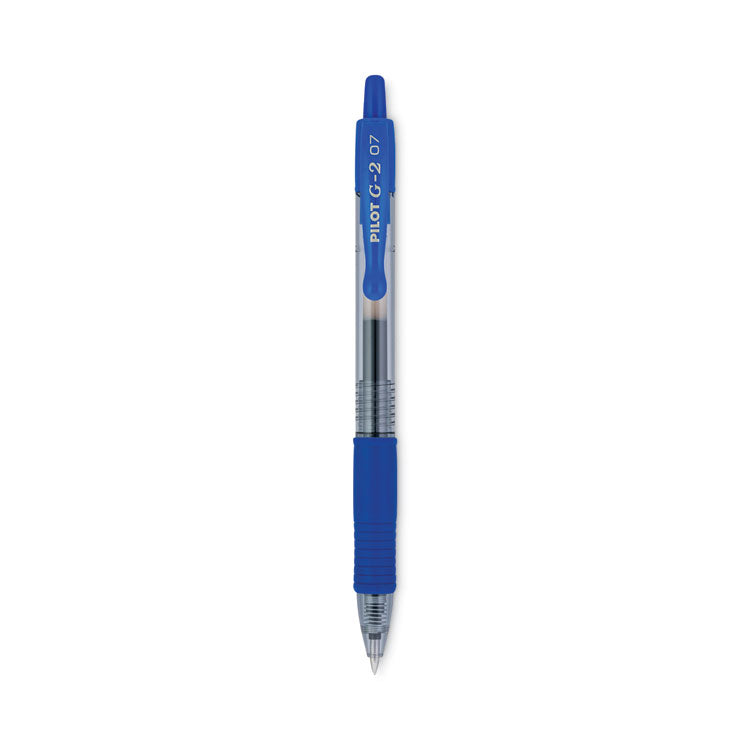 Pilot® G2 Premium Gel Pen Convenience Pack, Retractable, Fine 0.7 mm, Black Ink, Smoke/Black Barrel, 36/Pack (PIL84065) Pack of 36