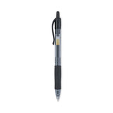 Pilot® G2 Premium Gel Pen Convenience Pack, Retractable, Fine 0.7 mm, Black Ink, Smoke/Black Barrel, 36/Pack (PIL84065) Pack of 36