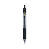 Pilot® G2 Premium Gel Pen Convenience Pack, Retractable, Fine 0.7 mm, Black Ink, Smoke/Black Barrel, 36/Pack (PIL84065) Pack of 36