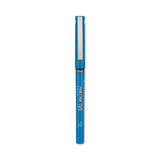 Pilot® Precise V5 Roller Ball Pen, Stick, Extra-Fine 0.5 mm, Blue Ink, Blue/Clear Barrel, Dozen (PIL35335)