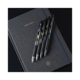 Pilot® G2 Premium Gel Pen Convenience Pack, Retractable, Extra-Fine 0.38 mm, Black Ink, Smoke/Black Barrel, Dozen (PIL31277) 1 Dozen