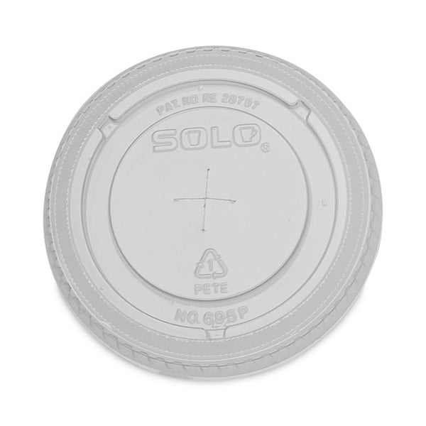 Dart® Plastic Cold Cup Lids, Fits 12 oz to 14 oz Cups, Clear, 1,000/Carton (DCC695TS) Case of 1000