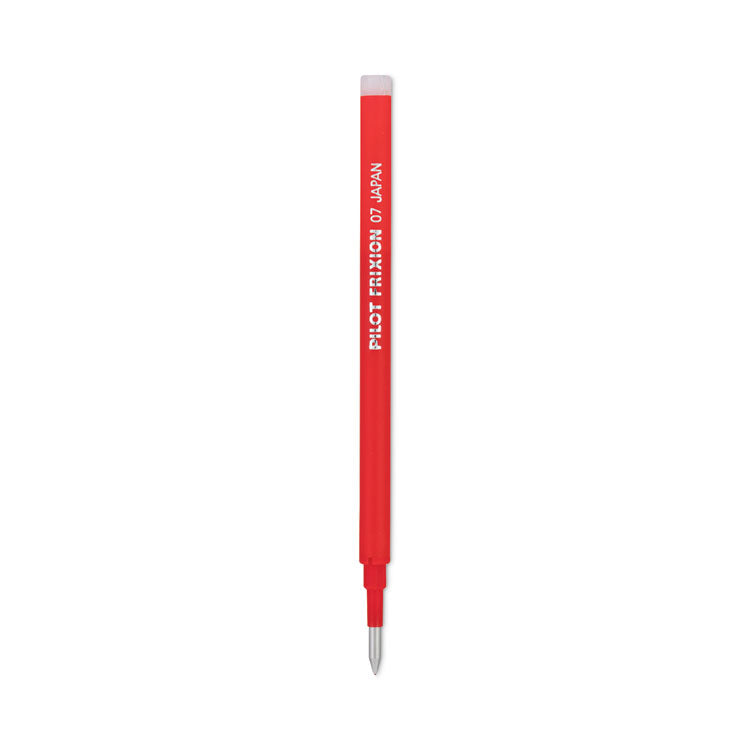 Pilot® Refill for Pilot FriXion Erasable, FriXion Ball, FriXion Clicker and FriXion LX Gel Ink Pens, Fine Tip, Red Ink, 3/Pack (PIL77332)