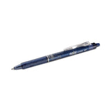 Pilot® FriXion Clicker Erasable Gel Pen, Retractable, Fine 0.7 mm, Navy Ink, Navy Barrel, Dozen (PIL31457)