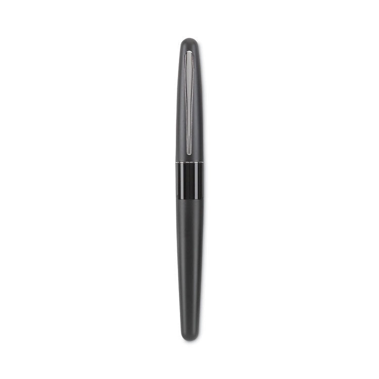 Pilot® MR Metropolitan Collection Fountain Pen, Medium 1 mm, Black Ink, Black (PIL91107)