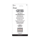 Pilot® G2 Mechanical Pencil, 0.7 mm, HB (#2), Black Lead, Assorted Barrel Colors, 5/Pack (PIL31776) Set of 5