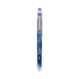 Pilot® Precise P-700 Gel Pen, Stick, Fine 0.7 mm, Blue Ink, Blue Barrel, Dozen (PIL38611)