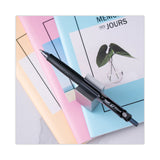 Pilot® G-Knock BeGreen Gel Pen, Retractable, Fine 0.7 mm, Black Ink, Smoke/Black Barrel, Dozen (PIL31506)