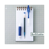 Pilot® G2 Premium Gel Pen Convenience Pack, Retractable, Extra-Fine 0.38 mm, Blue Ink, Smoke/Blue Barrel, Dozen (PIL31278) 1 Dozen